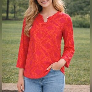 Lilly Pulitzer Jubilee Top Girls Size 14